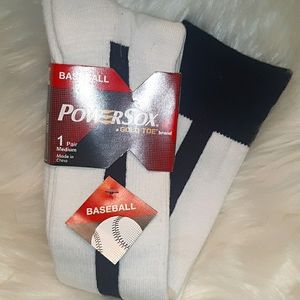 PowerSox By Gold Toe Knee Length Baseball Socks